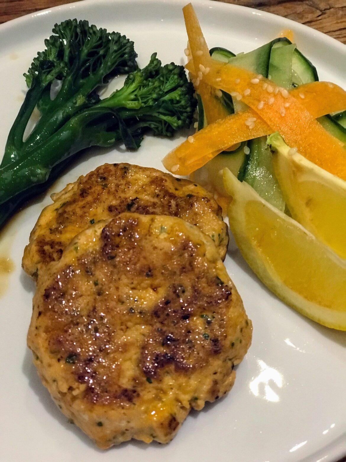 Thai salmon fish cakes