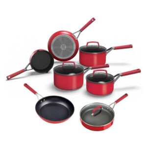 Exclusive Ninja ZEROSTICK Vivid Cookware Bundle - 7-Piece Set