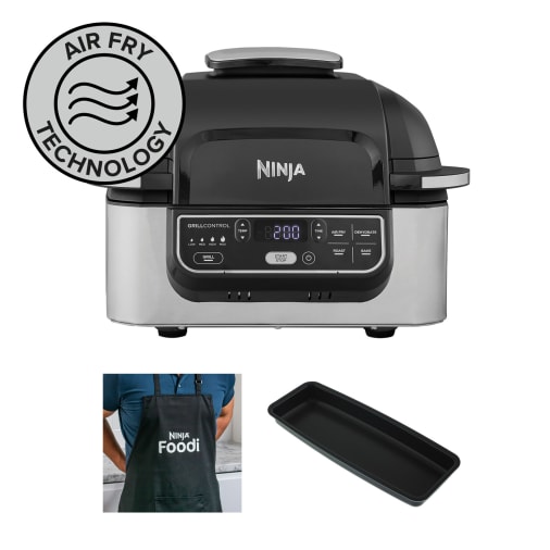 Ninja Foodi Health Grill & Air Fryer Exclusive Accessory Bundle