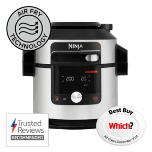 Ninja Foodi MAX 15-in-1 SmartLid Multi-Cooker with Smart Cook System 7.5L OL750UK