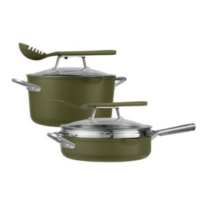 Ninja Foodi Possible Cookware Bundle - Olive Green