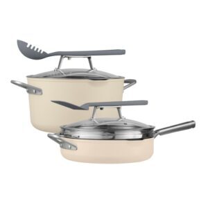 Ninja Foodi Possible Cookware Bundle - Vanilla Bean