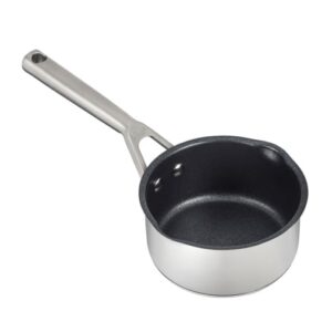 Ninja ZEROSTICK Stainless Steel 16cm Milk Pan - C61216UK