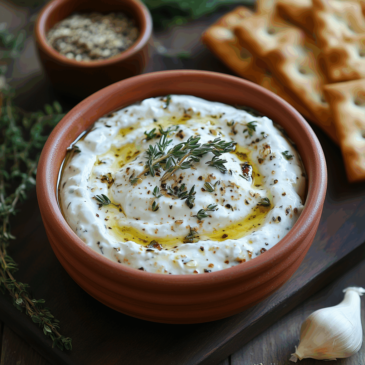 Creamy Garlic & Herb Yoghurt Dip-Garlic-Herb-Yoghurt-Dip Creamy Garlic & Herb Yoghurt Dip