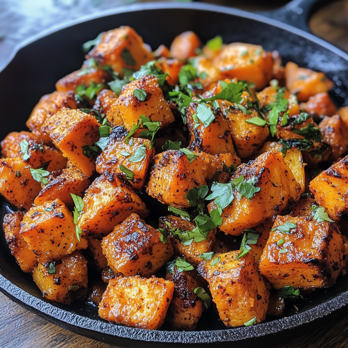 Spiced Roasted Sweet Potatoes