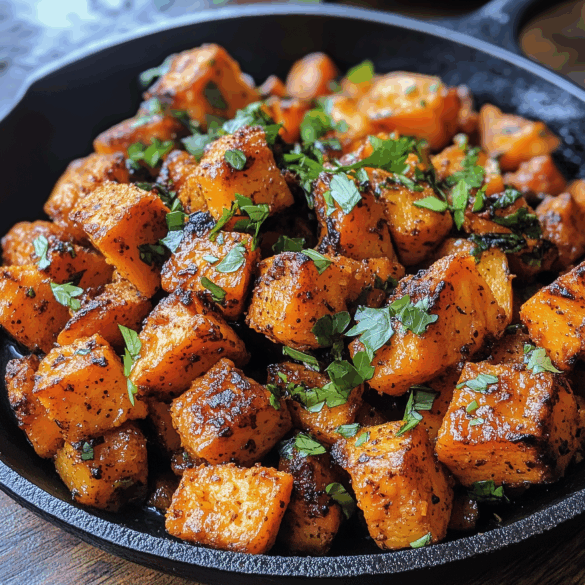 Spiced Roasted Sweet Potatoes