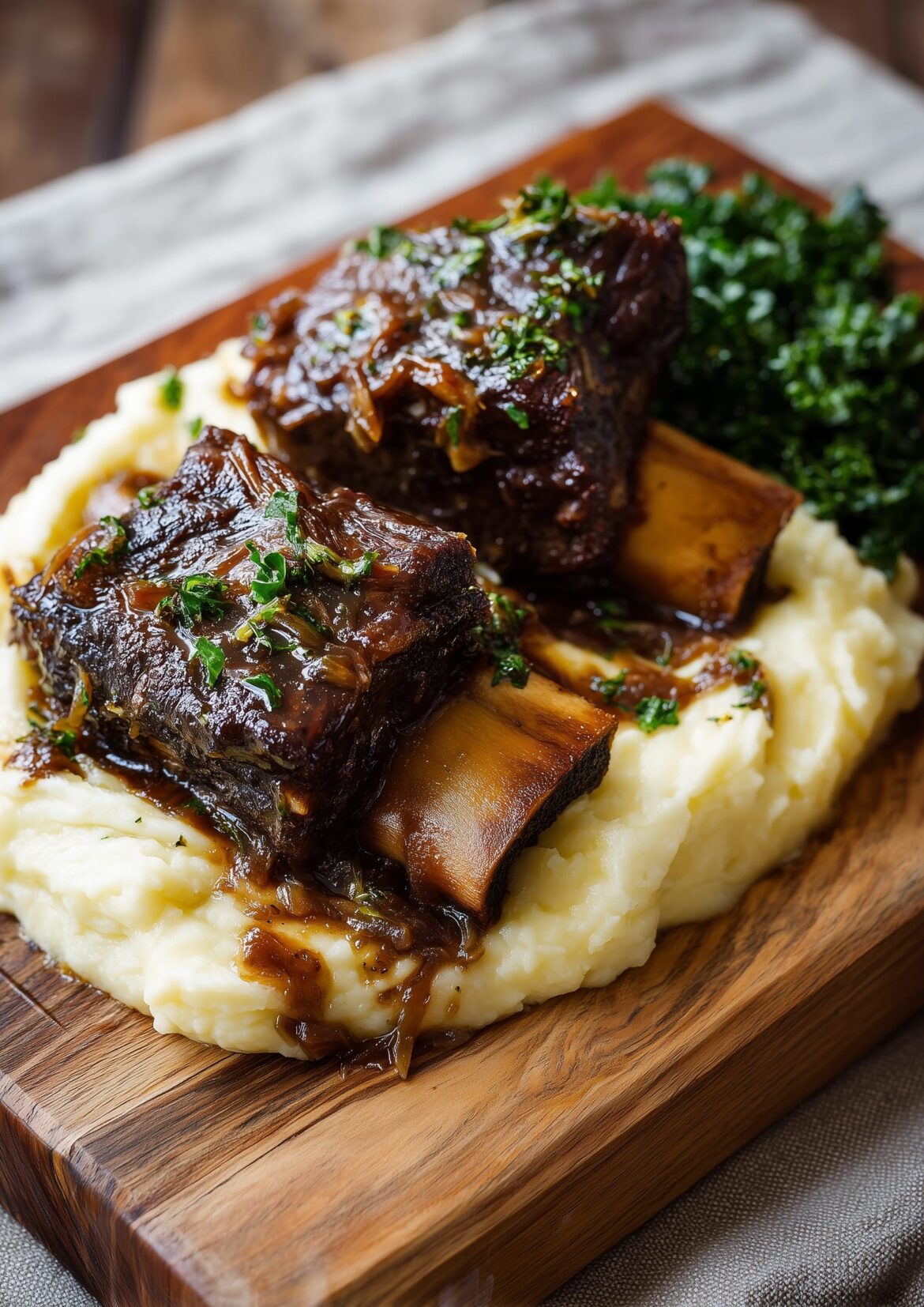 Beef Short Ribs with Ale and Treacle Glaze Beef Short Ribs with Ale and Treacle Glaze