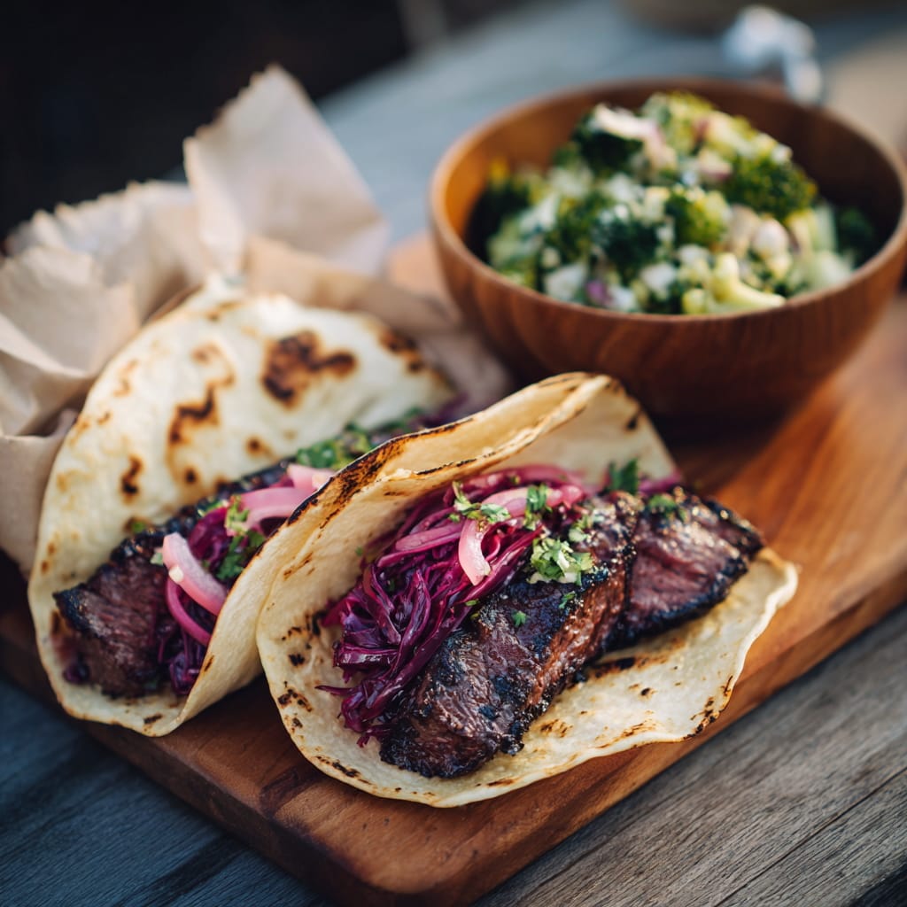 Beef Skirt Steak In Taco