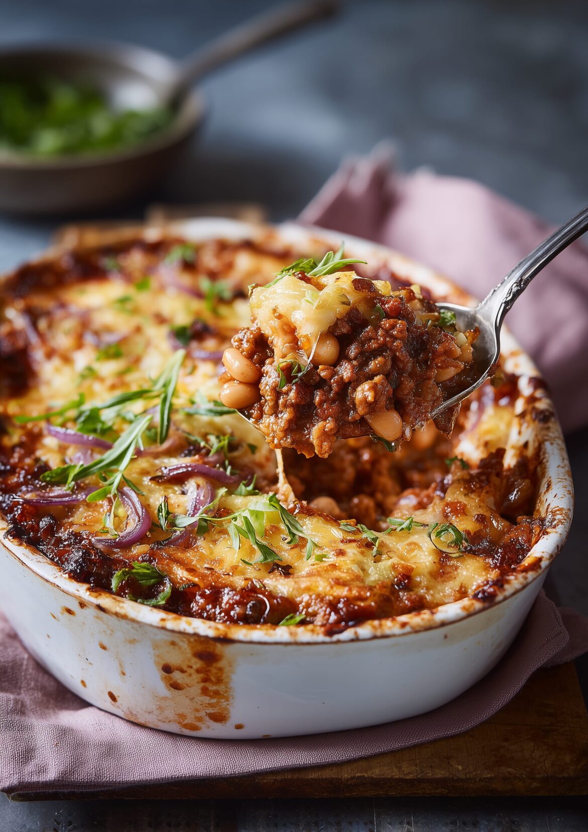 Chilli Beef Bake with Butter Beans and Smoked Paprika