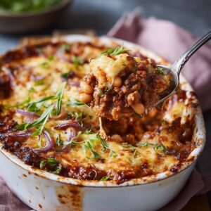 Chilli Beef Bake with Butter Beans and Smoked Paprika