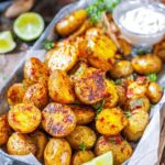 Spicy Chilli Roast Potatoes with Garlic and Smoked Paprika