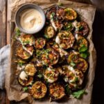 Roasted Courgette and Aubergine with Ras el Hanout and Tahini Drizzle