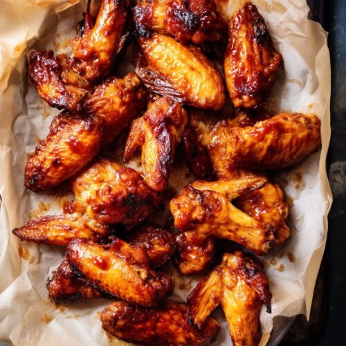 Classic Oven-Baked Honey BBQ Wings