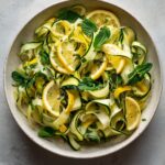 Courgette, Lemon, and Mint Salad