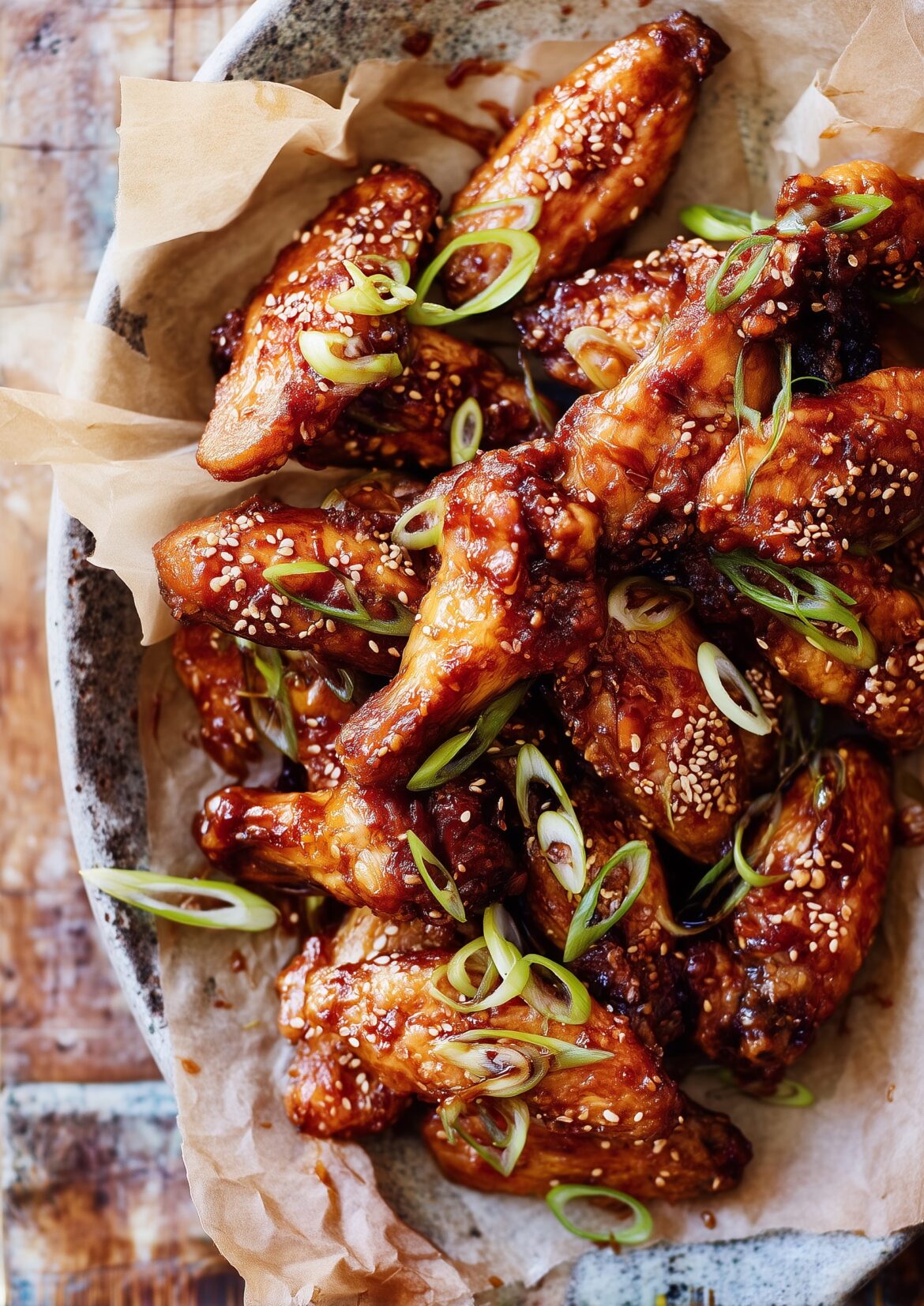 Honey BBQ Wings with Asian Soy Twist
