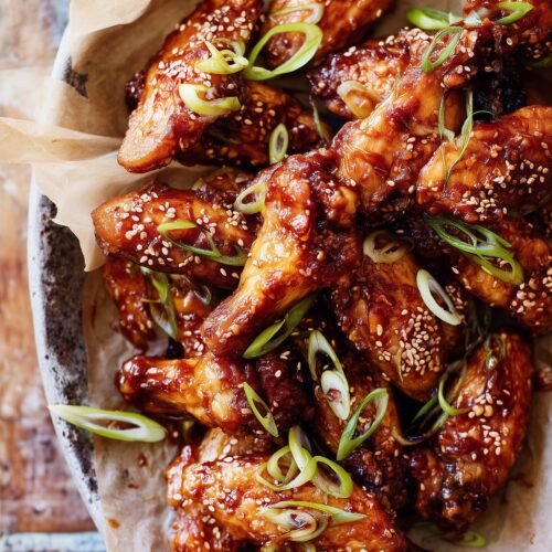 Honey BBQ Wings with Asian Soy Twist
