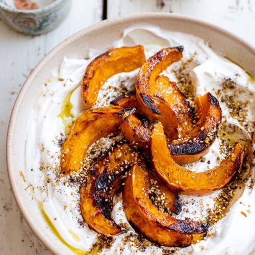 Pumpkin with Yoghurt and Za’atar