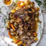 Slow-cooked Lamb Shoulder with Garlic and Thyme