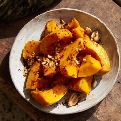 Smoky Pumpkin with Paprika and Garlic
