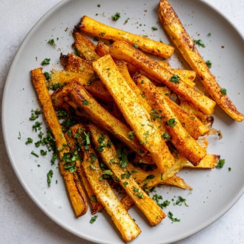 Spiced roast parsnips with cumin and coriander