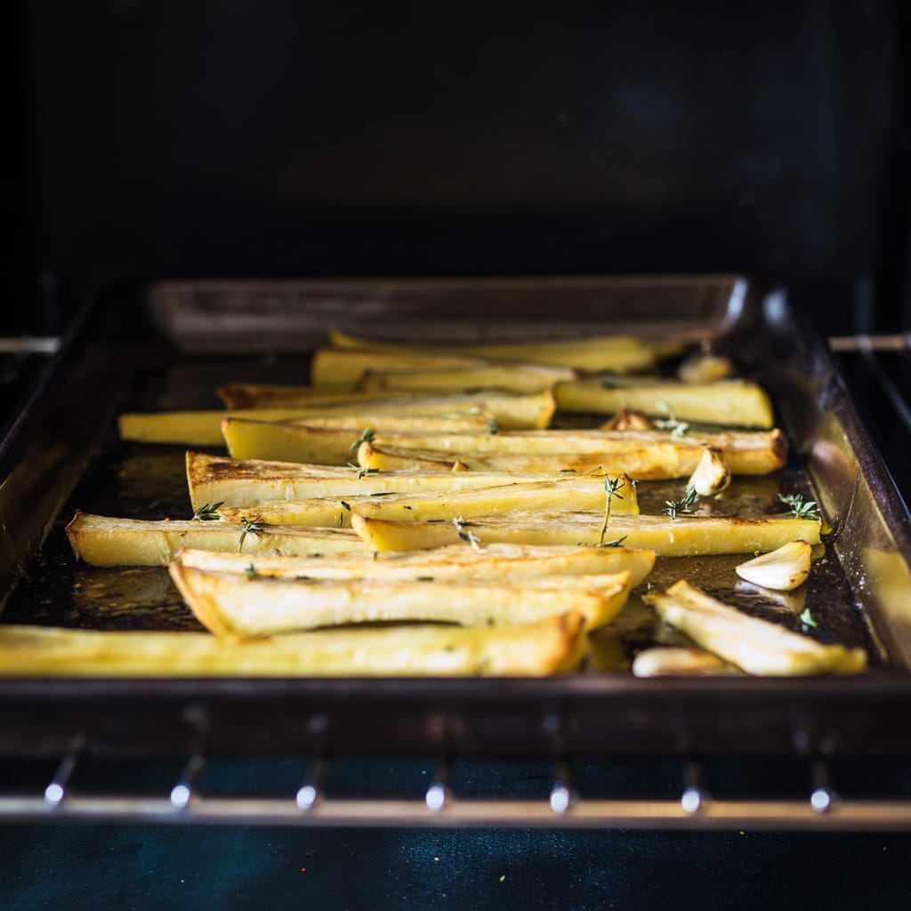 roast the parsnips