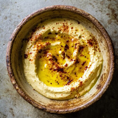 Creamy Idiazabal Cheese Dip with Roasted Garlic