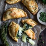 Easy Baked Tetilla Cheese and Spinach Empanadillas