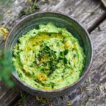 Green Olive Spanish Tapenade with Lemon Zest and Thyme
