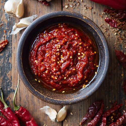 Harissa Sauce for African Lamb Koftas