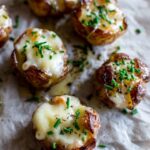Manchego Cheese and Truffle Oil Potato Bites