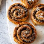 Puff Pastry Palmiers with Tapenade and Parmesan Crust