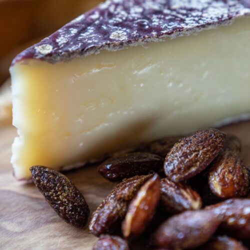 Queso de Murcia al Vino with Honeyed Almonds