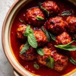 Spanish Lamb Meatballs with Mint and Paprika