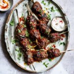 Spiced African Lamb Koftas with Harissa