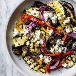 Grilled Vegetable Greek Salad with Feta