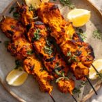 Tandoori BBQ Chicken Skewers with Yoghurt Marinade